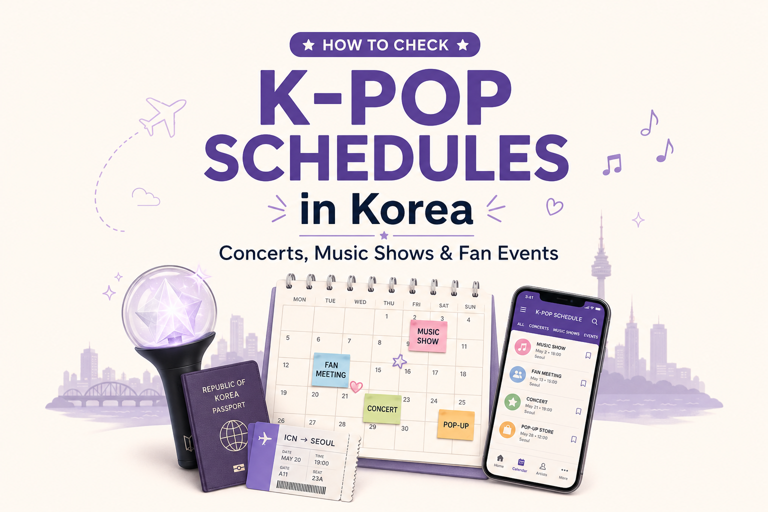 K-Pop Events in Korea – September 2026: Concerts, Festivals & Fan Events