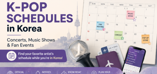 How to Check K-Pop Schedules in Korea: Concerts, Music Shows & Fan Events